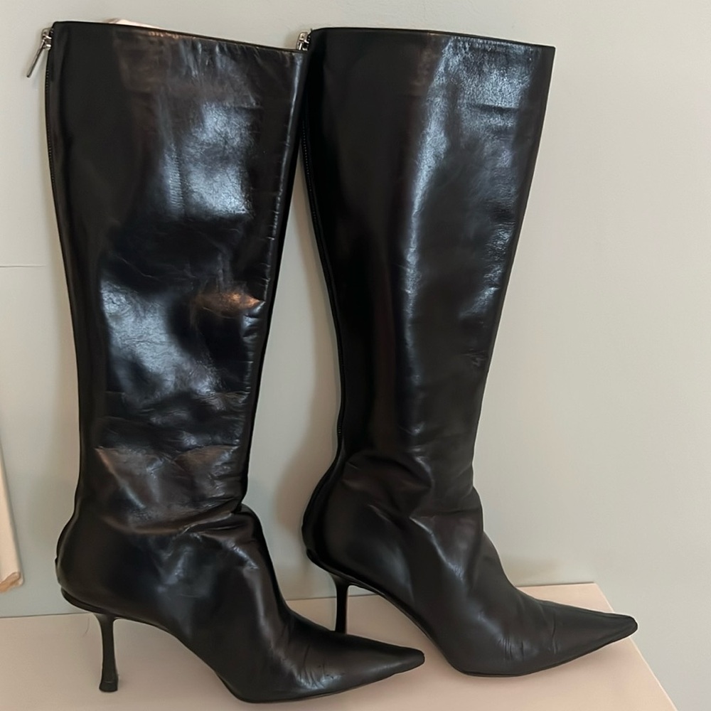 Jimmy Choo black boots